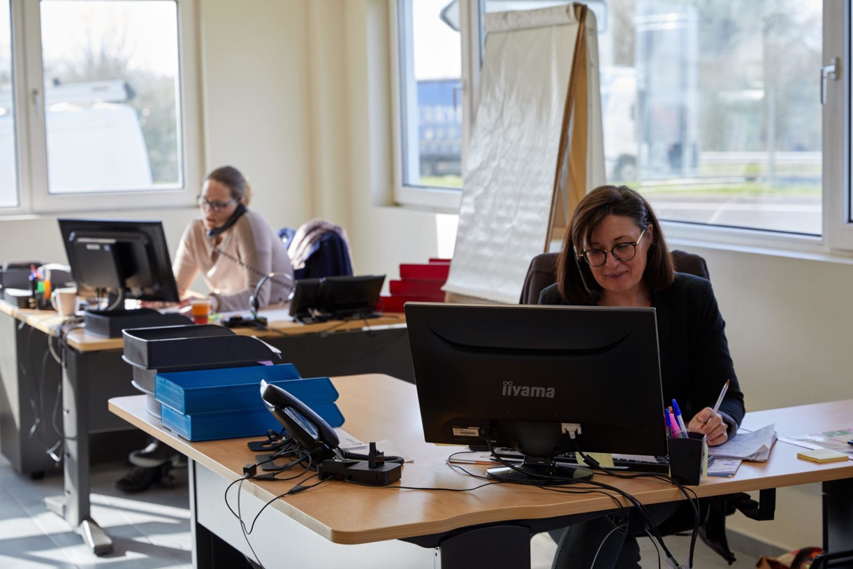 Photo télévendeuse