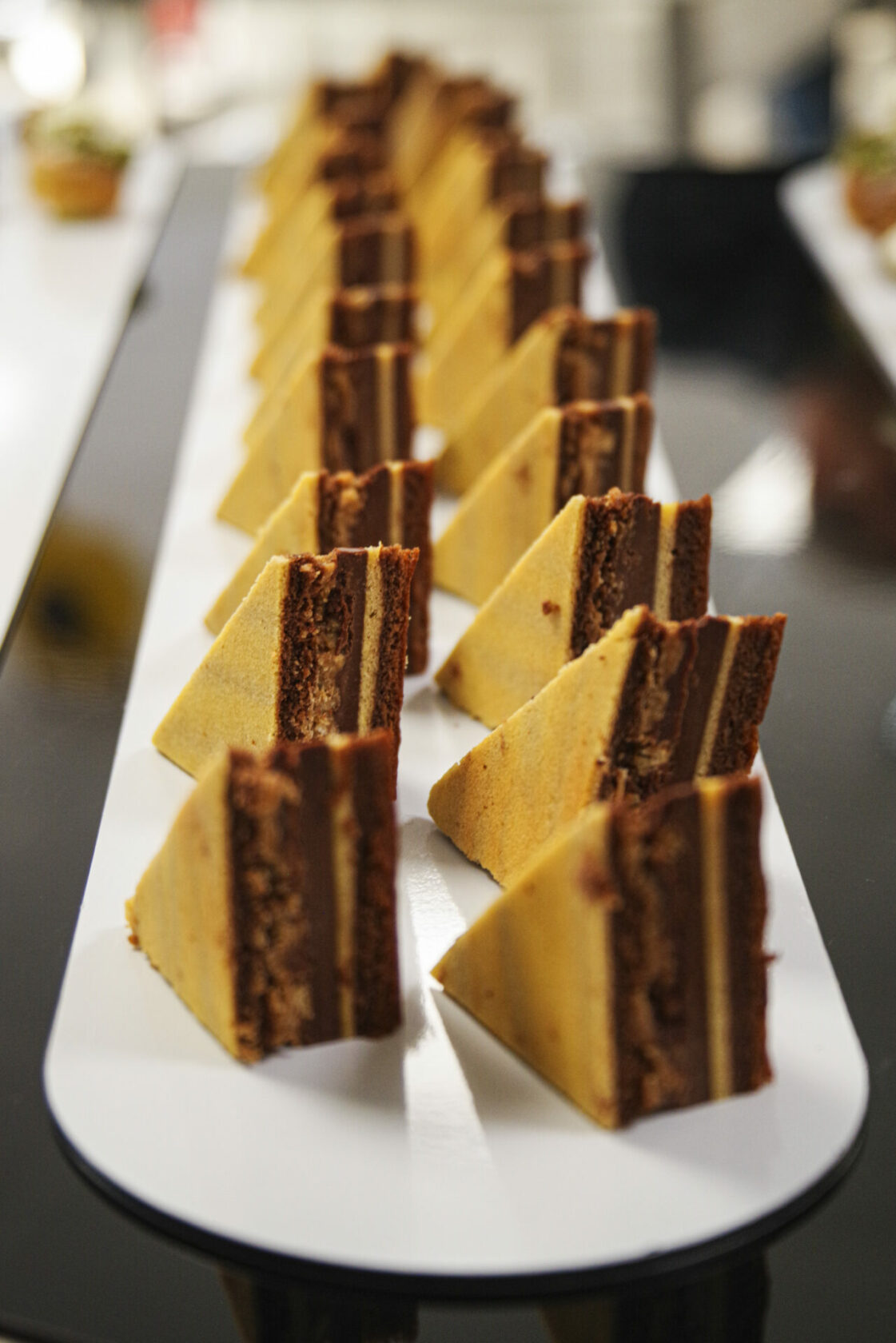 Petits gâteaux sucrés au chocolat faciles à emporter pour la formation biscuits sucrés-salés