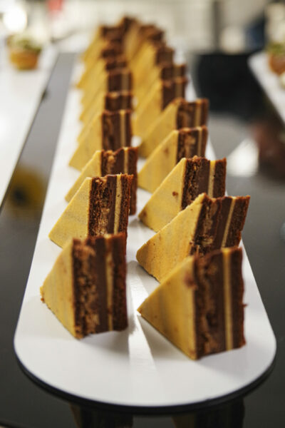 Petits gâteaux sucrés au chocolat faciles à emporter pour la formation biscuits sucrés-salés